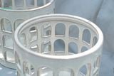  Đèn Gốm Lọng Ô Cửa, Trang Trí Nhà Cửa, Decor Sân Vườn,  Cao 21cm x Rộng 21cm 