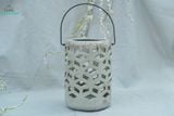  Đèn Gốm Lọng Hình Thoi, Trang Trí Nhà Cửa, Decor Sân Vườn,  Cao 22cm x Rộng 15cm 