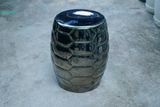  Đôn Trống Hiện Đại Tổ Ong Ánh Kim, gốm mỹ nghệ Nam Bộ, C45 x R30cm - SP036175 