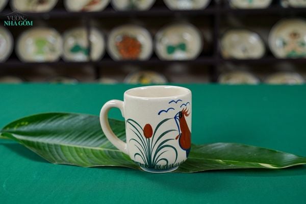  Ly Vẽ Tay Gà Dầu – Vườn Nhà Gốm 