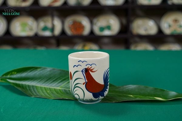  Ly Vẽ Tay Gà Dầu – Vườn Nhà Gốm 