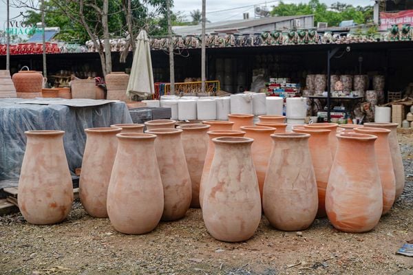  Chậu Đất Nung Kiểu Dáng Giọt Nước, Chậu Trồng Cây Sân Vườn, Chậu Gốm. 