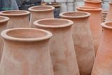  Chậu Đất Nung Kiểu Dáng Giọt Nước, Chậu Trồng Cây Sân Vườn, Chậu Gốm. 