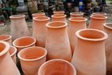  Chậu Đất Nung Kiểu Dáng Giọt Nước, Chậu Trồng Cây Sân Vườn, Chậu Gốm. 