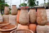  Chậu Đất Nung Kiểu Dáng Giọt Nước, Chậu Trồng Cây Sân Vườn, Chậu Gốm. 