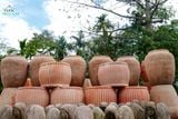  Chậu Sọc Đũa Gốm Đất Nung, Chậu Gốm Trồng Cây Sân Vườn, Chậu Đất Nung. 
