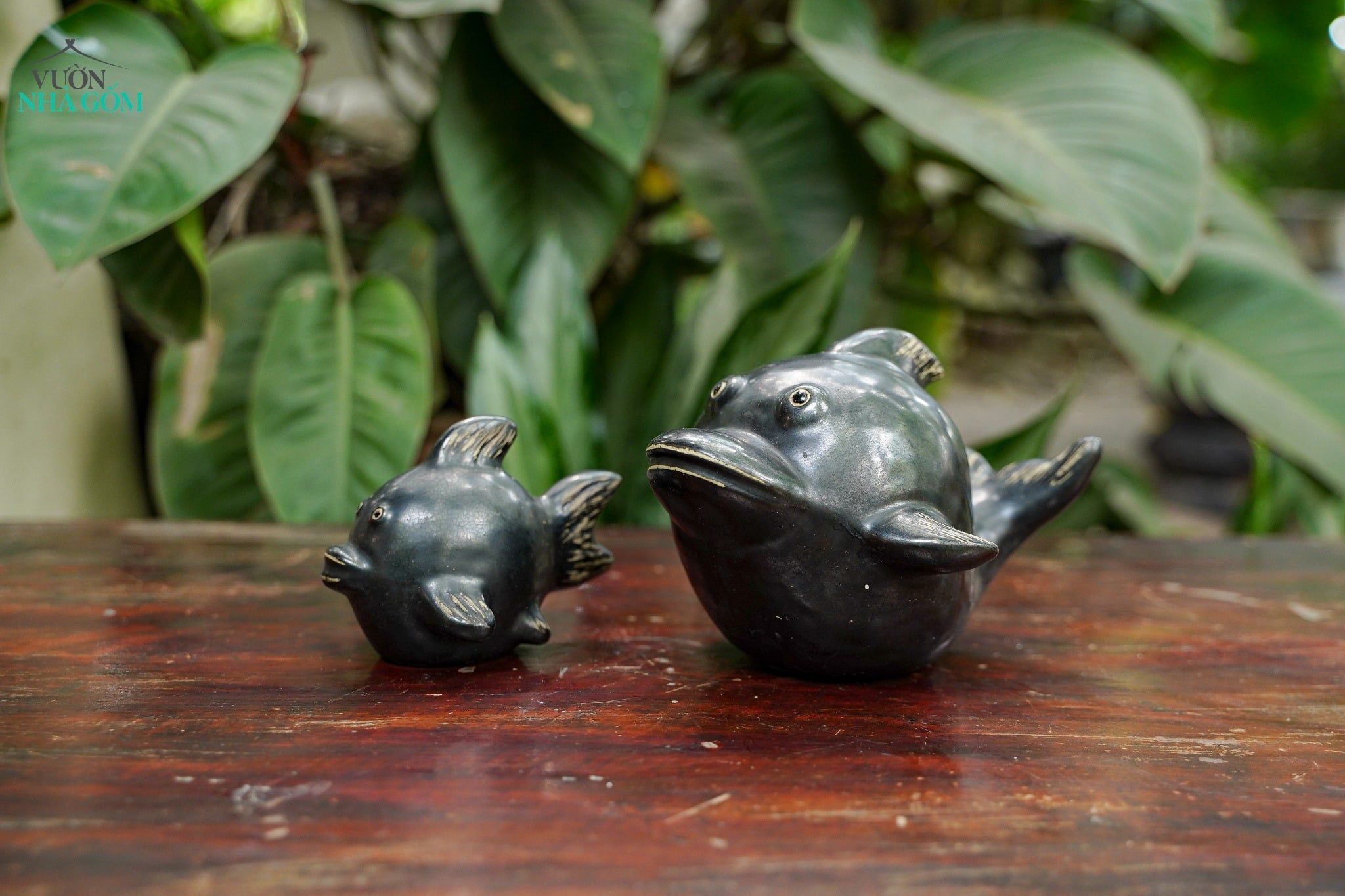  Tượng Thú Gốm Cá Gốm Nhiều Chuyện, Thú Gốm Nam Bộ, Gốm Trang Trí, Decor. 
