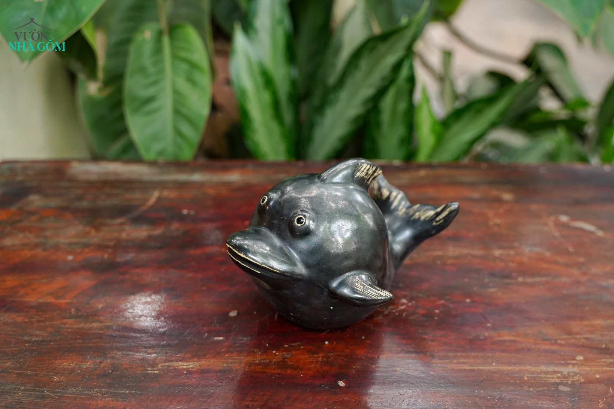  Tượng Thú Gốm Cá Gốm Nhiều Chuyện, Thú Gốm Nam Bộ, Gốm Trang Trí, Decor. 