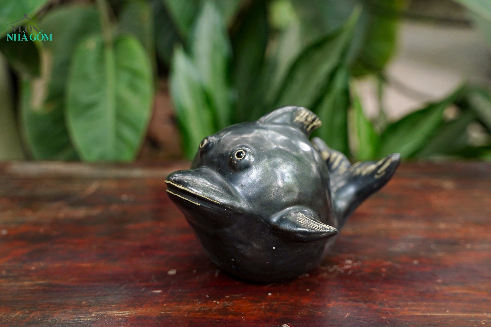  Tượng Thú Gốm Cá Gốm Nhiều Chuyện, Thú Gốm Nam Bộ, Gốm Trang Trí, Decor. 