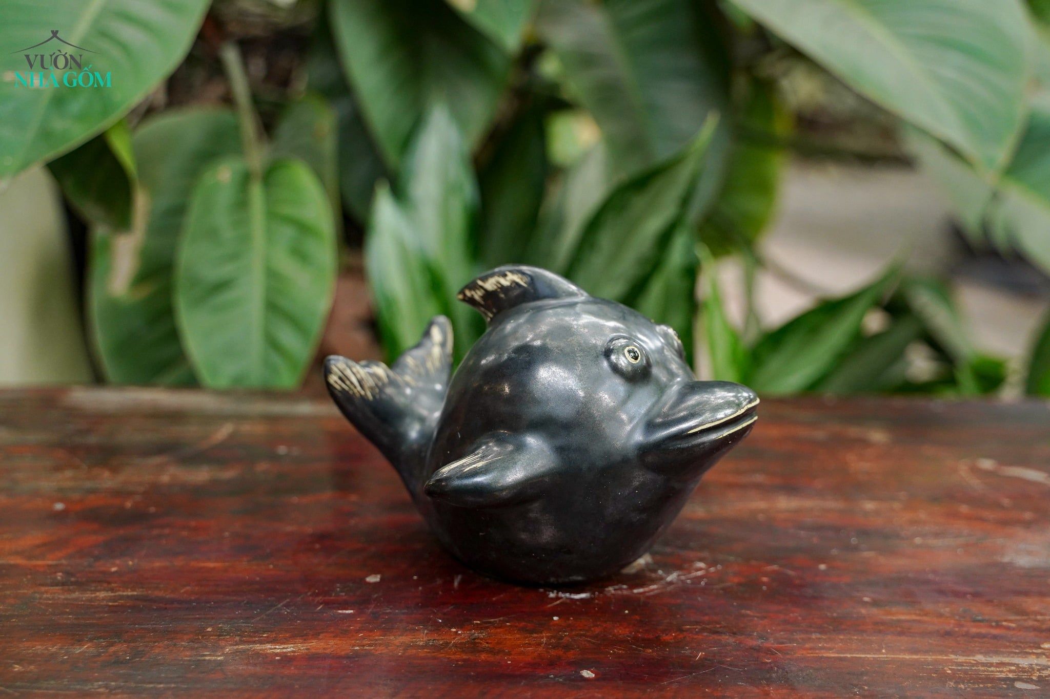  Tượng Thú Gốm Cá Gốm Nhiều Chuyện, Thú Gốm Nam Bộ, Gốm Trang Trí, Decor. 