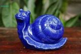 Tượng Thú Gốm Ốc Sên Men Xanh Cobalt, Thú Gốm Trang Trí Hòn Non Bộ, Tượng Gốm Nam Bộ. 