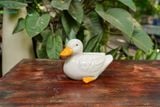 Tượng Thú Gốm, Vịt Gốm Trắng, Quà Tặng Bạn Bè, Decor Không Gian. 