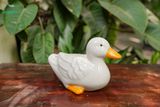  Tượng Thú Gốm, Vịt Gốm Trắng, Quà Tặng Bạn Bè, Decor Không Gian. 