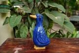  Tượng Thú Gốm, Vịt Gốm Đầu Xanh Cobalt, Quà Tặng Bạn Bè, Decor Không Gian. 
