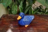 Tượng Thú Gốm, Vịt Gốm Đầu Xanh Cobalt, Quà Tặng Bạn Bè, Decor Không Gian. 
