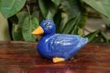  Tượng Thú Gốm, Vịt Gốm Đầu Xanh Cobalt, Quà Tặng Bạn Bè, Decor Không Gian. 