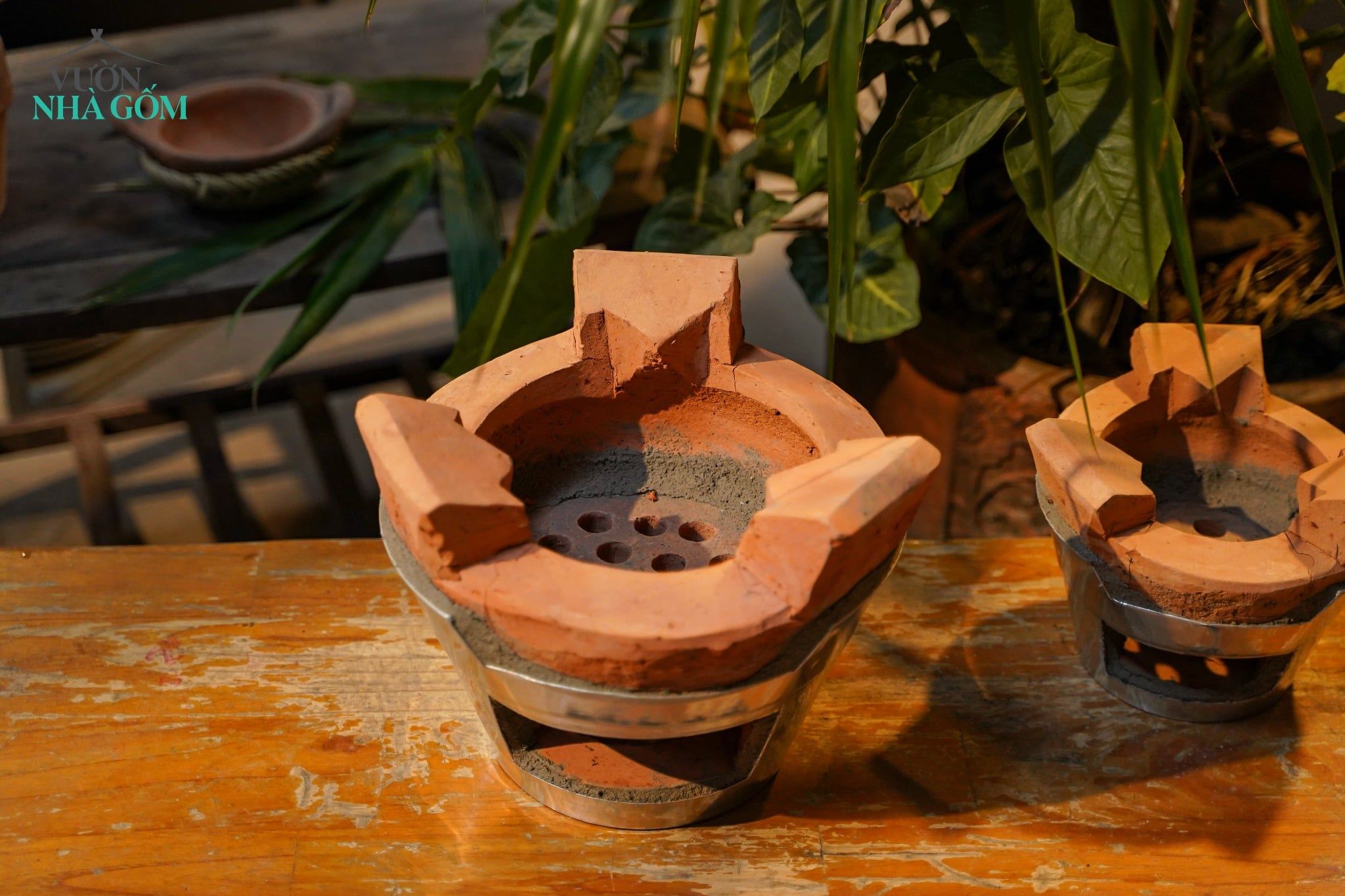  Bếp Lò Nhôm Đất Đỏ - Gốm Nam Bộ - Nhiều Size Lựa Chọn - Bếp Nấu Củi Truyền Thống. 