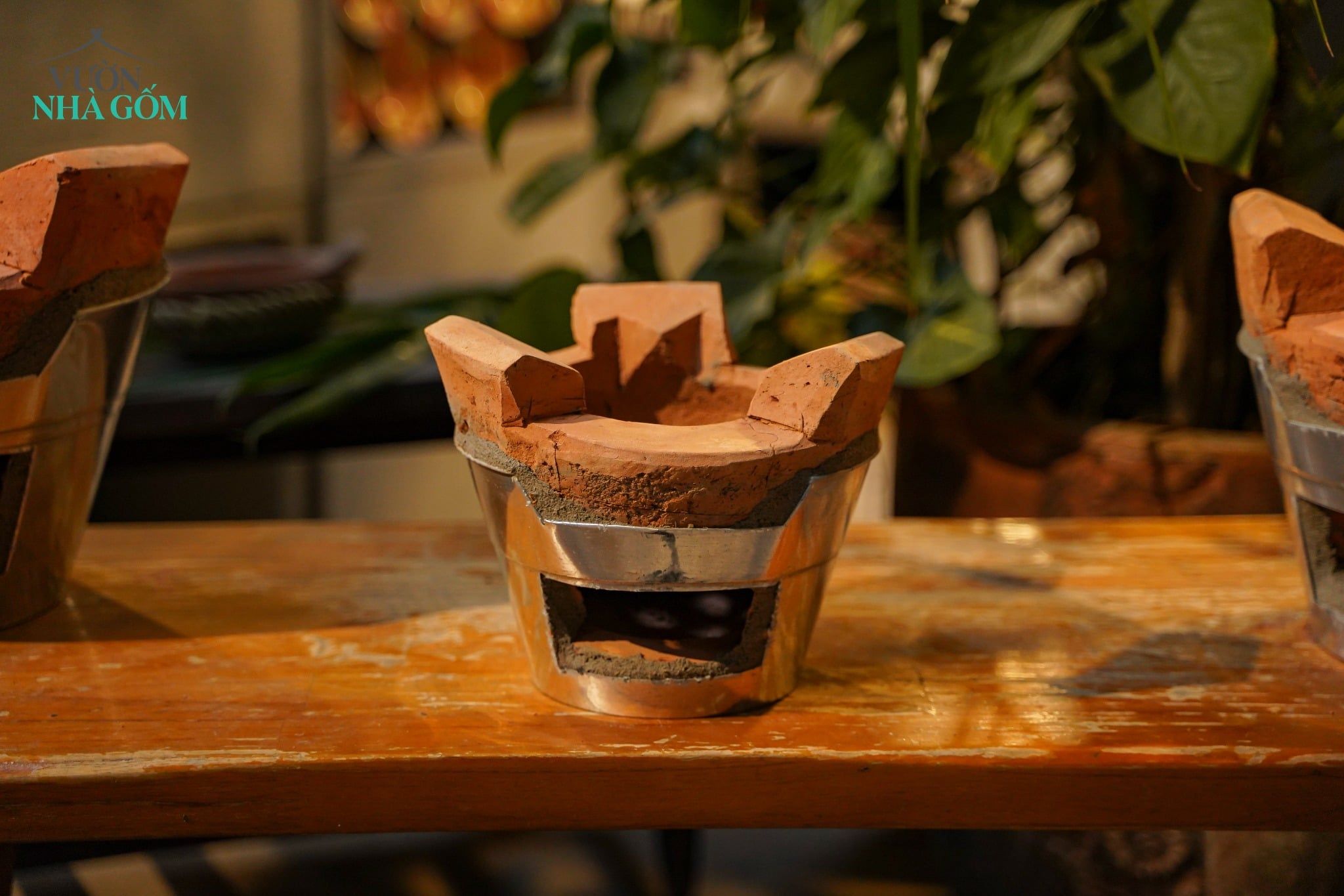  Bếp Lò Nhôm Đất Đỏ - Gốm Nam Bộ - Nhiều Size Lựa Chọn - Bếp Nấu Củi Truyền Thống. 