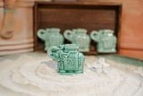  Voi Gốm Đựng Tăm (Ver 2) - Gốm Thủ Biên, Quà tặng ký ức 