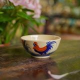  CBLX, Chén Cơm Vẽ Gà - Chén Bát Hiện Đại - Bát Cơm -R12cm. 