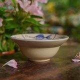  CBLX, Chén Chiết Yêu Vẽ Gà - Chén Bát Hiện Đại - Tô Chiết Yêu - R13cm| R17cm. 