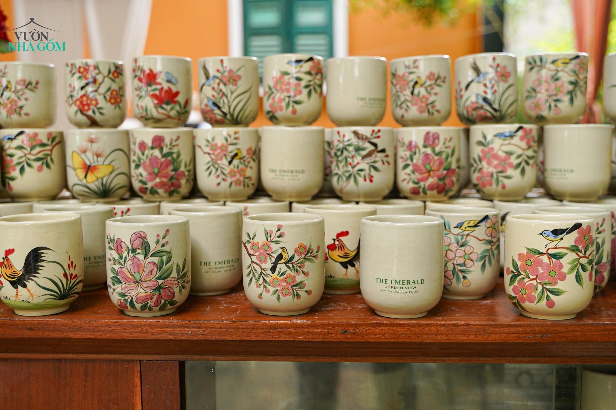  VNG × THE EMERALD GARDEN VIEW | Dự án Ly Quà Tặng Gốm Cá Nhân Hoá 