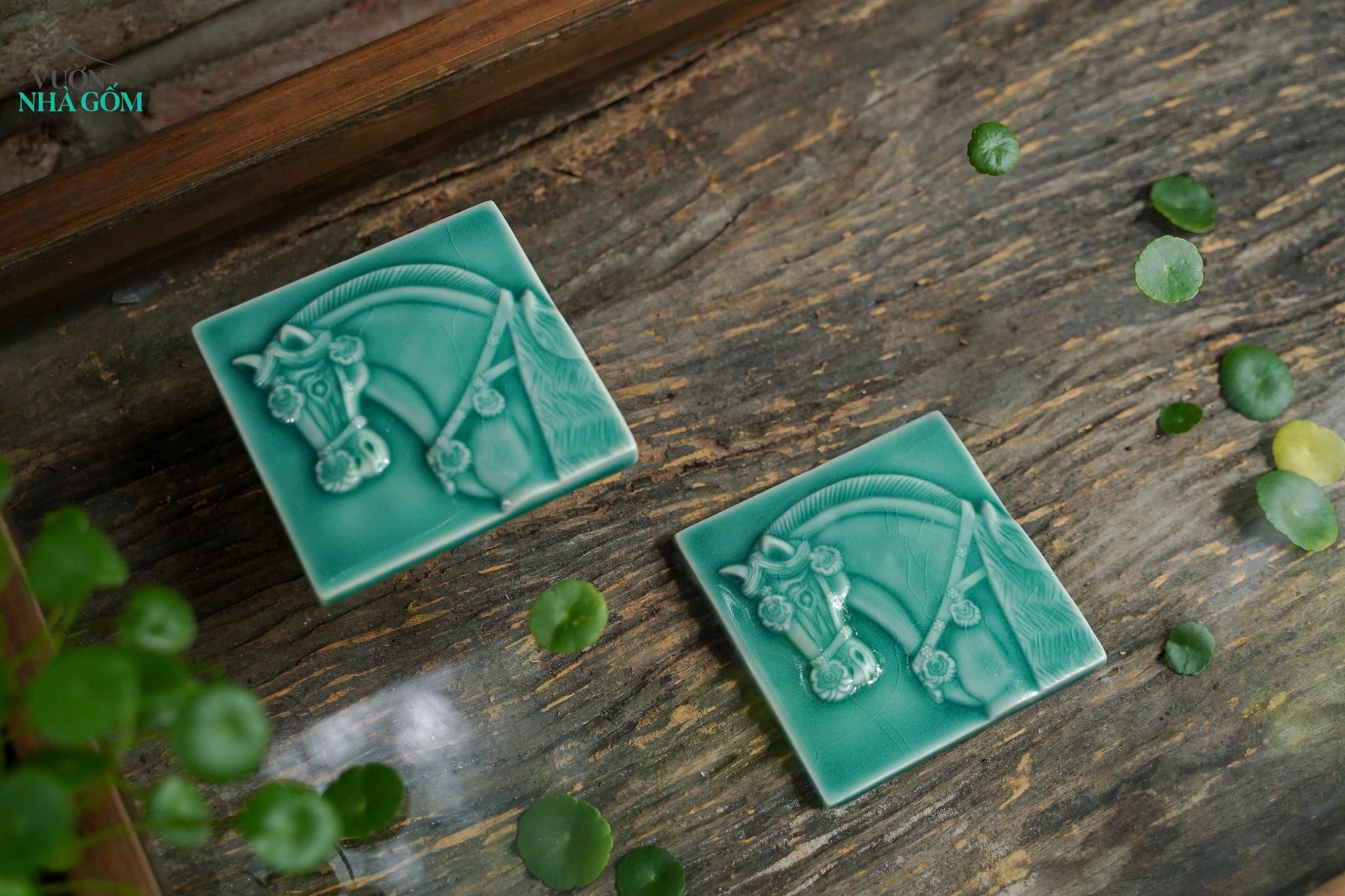  Tấm Gạch Ngọ Nam, Quà Tặng Bính Ngọ, Gạch Trang Trí Tường, Decor. 