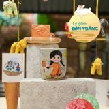  Ly Gốm Vẽ Hoạ Tiết, BST Em Mơ - Đề Tài Trung Thu 2026, Sản Phẩm Quà Tặng. 