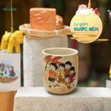  Ly Gốm Vẽ Hoạ Tiết, BST Em Mơ - Đề Tài Trung Thu 2026, Sản Phẩm Quà Tặng. 