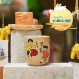  Ly Gốm Vẽ Hoạ Tiết, BST Em Mơ - Đề Tài Trung Thu 2026, Sản Phẩm Quà Tặng. 