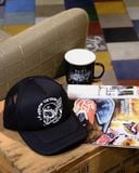 Nón trucker Raw đen V2