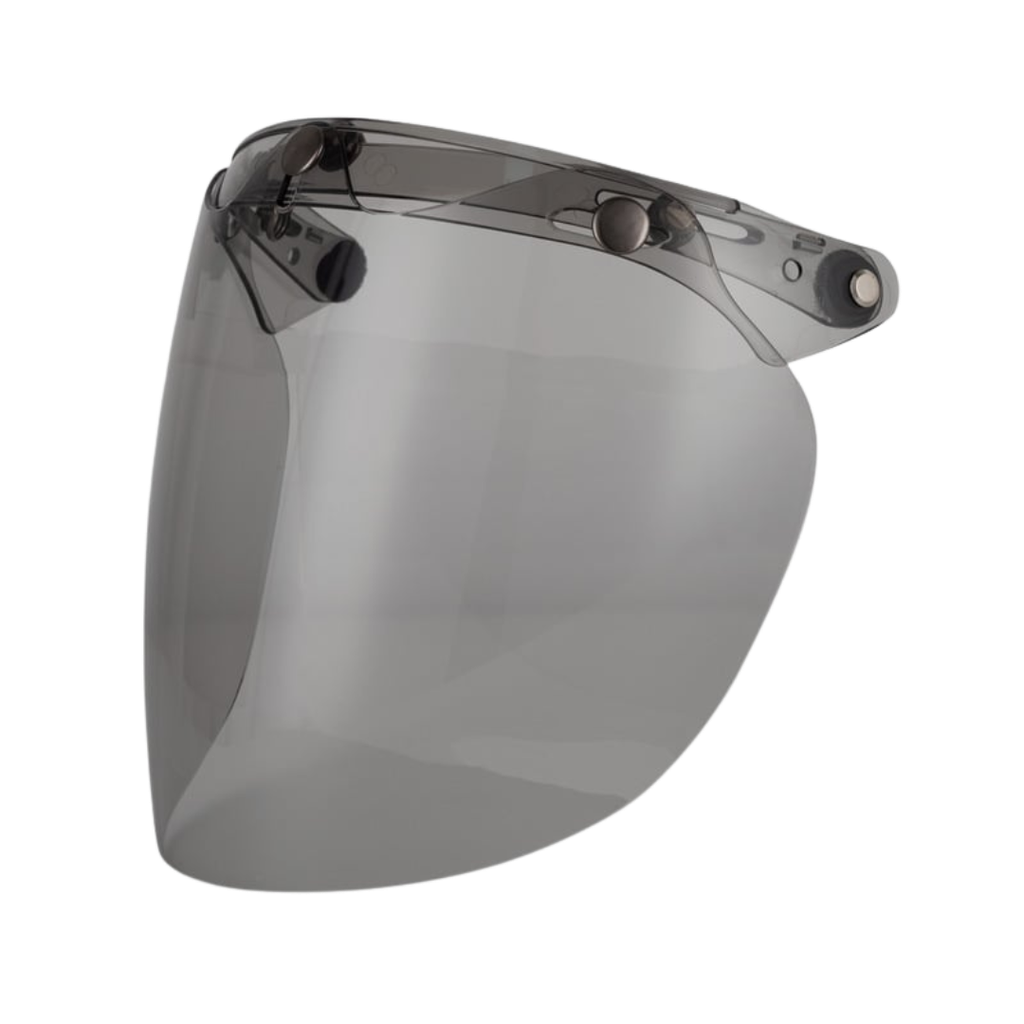 Kính raw flat shield khói nhạt