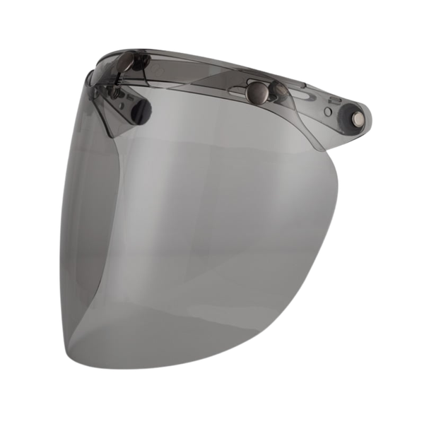 Kính raw flat shield khói nhạt