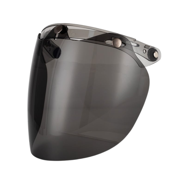 Kính raw flat shield khói đậm