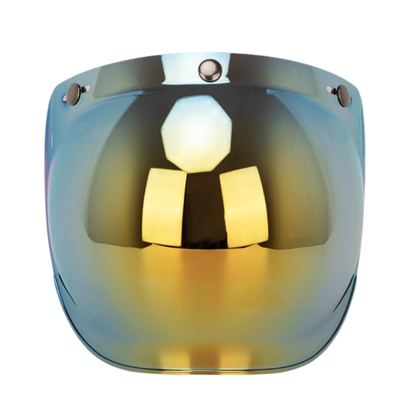 Kính raw bubble vàng gương