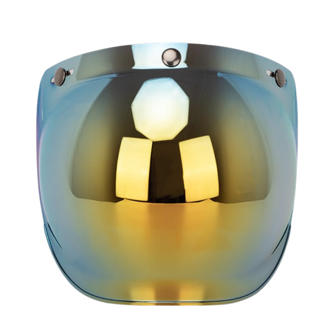 Kính raw bubble vàng gương