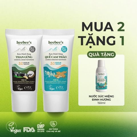 [MUA 2 TẶNG 1] BỘ CHĂM SÓC RĂNG MIỆNG