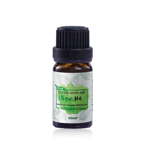 Tinh Dầu Bạc Hà Nguyên Chất Heebee 10Ml - Peppermint Organic Essential Oil