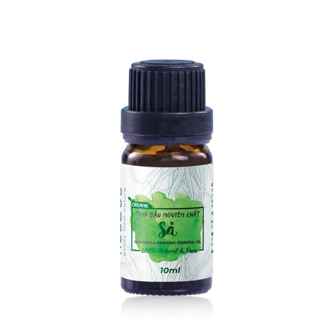 Tinh dầu Sả nguyên chất Heebee 10ml - Citronella Organic Essential Oil 10ml