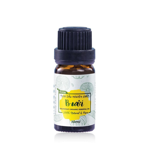 Tinh Dầu Bưởi Nguyên Chất Heebee 10Ml - Grapefruit Organic Essential Oil