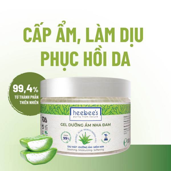 Gel Dưỡng Ẩm Nha Đam 300Gram - Làm Dịu, Dưỡng Ẩm, Mềm Mịn Da