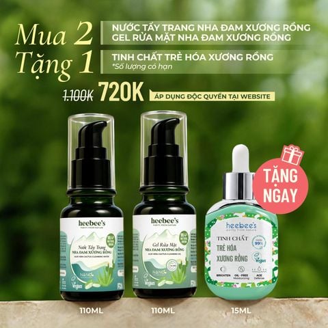 [MUA 2 TẶNG 1] LÀM SẠCH SÂU - TRẺ HÓA DA - NGỪA LÃO HÓA