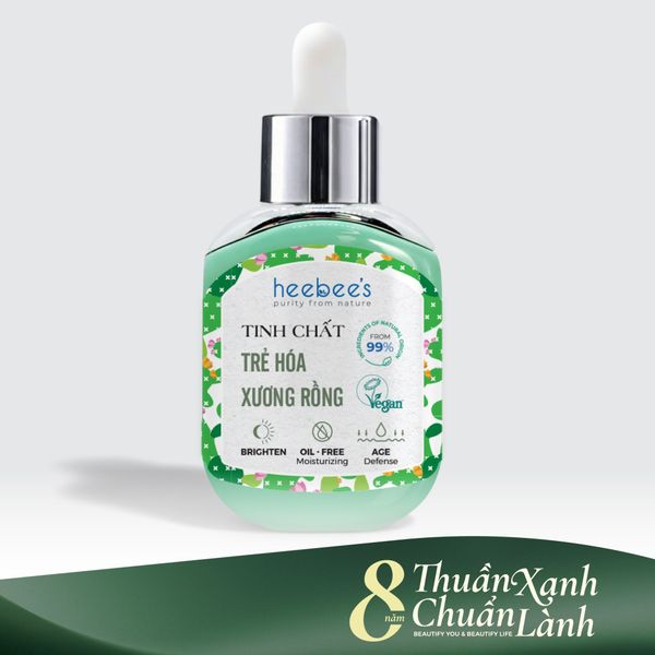 Tinh Chất Serum Trẻ Hoá Thuần Chay Xương Rồng Làm Trắng Da - Mịn Màng - Căng Bóng