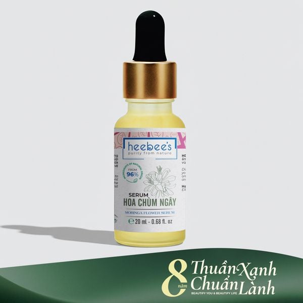 Serum Thuần Chay Dưỡng Sáng Trắng, Trẻ Hóa Da Mềm Mịn 20ML