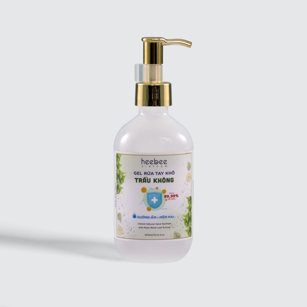 Gel Rửa Tay Khô Trầu Không Dưỡng Ẩm, Khử Mùi, Sạch Khuẩn 99.99% Hand Sanitizer 65 ml - 300 ml