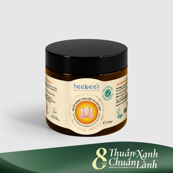 Muối Xông Trị Liệu & Làm Đẹp Thải Độc, Thanh Lọc, Khử Khuẩn - 100Gram