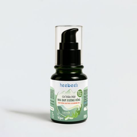 Gel Rửa Mặt Nha Đam Xương Rồng Sạch Thoáng - Sáng Mịn - Không Kích Ứng 110ML