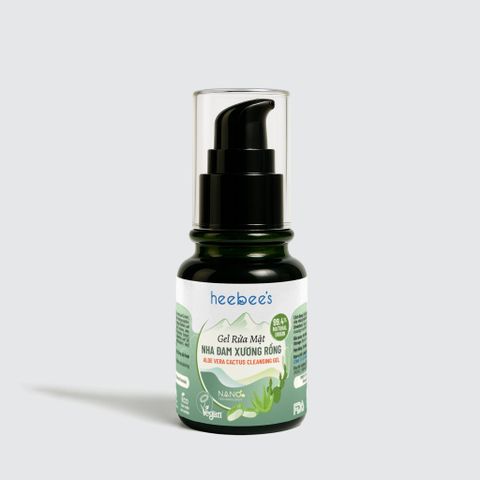 Gel Rửa Mặt Nha Đam Xương Rồng Sạch Thoáng - Sáng Mịn - Không Kích Ứng 110ML