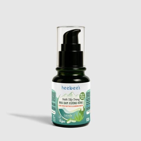 Nước Tẩy Trang Nha Đam Xương Rồng - Sạch Sâu - Không Khô Căng - Ngăn Ngừa Mụn - 110ml