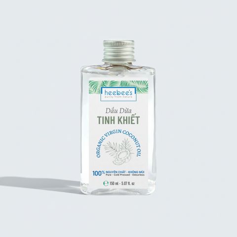 Dầu Dừa Tinh Khiết Thuần Chay Không Mùi Giúp Da Mặt Mềm Mịn Và Trẻ Hoá 50/150ML